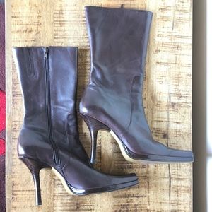 Guess Brown Mid-Calf Boots 9